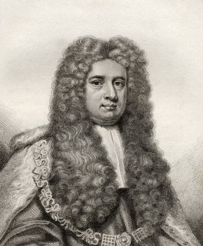 Lord Robert Raymond, engraved by Rivers, illustration from 